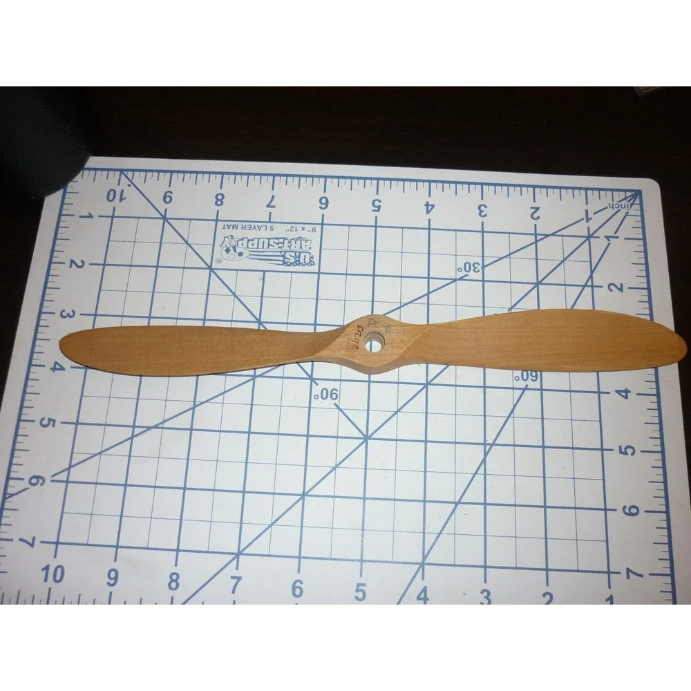 Vintage Top Flite 11-7 3/4 Wooden RC Model‎ Airplane Propeller Gas Engine Prop